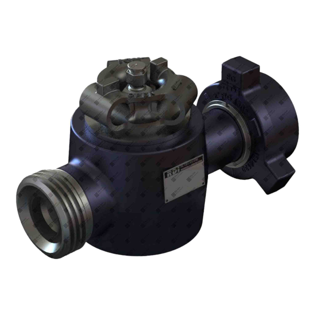 Plug Valve, Manual, TE, 2” 1502 MxF, 10000 psi, Sour Service